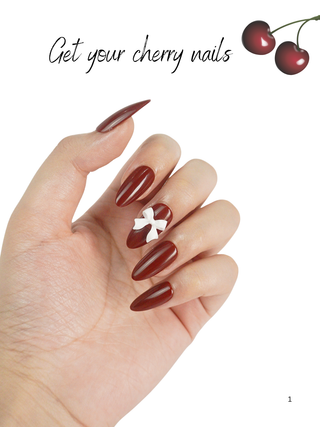 Cherry nails