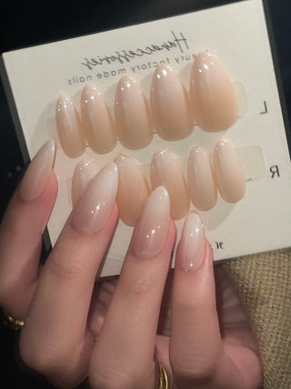Almond ombre
